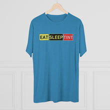 Load image into Gallery viewer, EAT SLEEP TINT - Tri-Blend Crew Tee