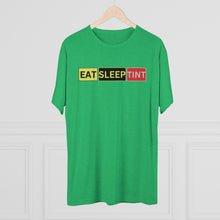 Load image into Gallery viewer, EAT SLEEP TINT - Tri-Blend Crew Tee