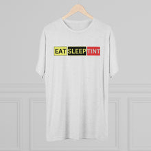 Load image into Gallery viewer, EAT SLEEP TINT - Tri-Blend Crew Tee
