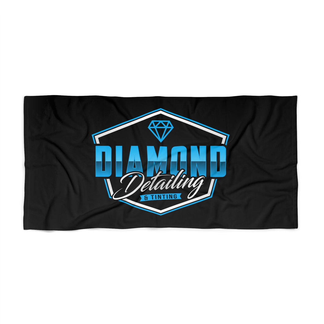 Diamond Detail - Dash Towel (BLK)
