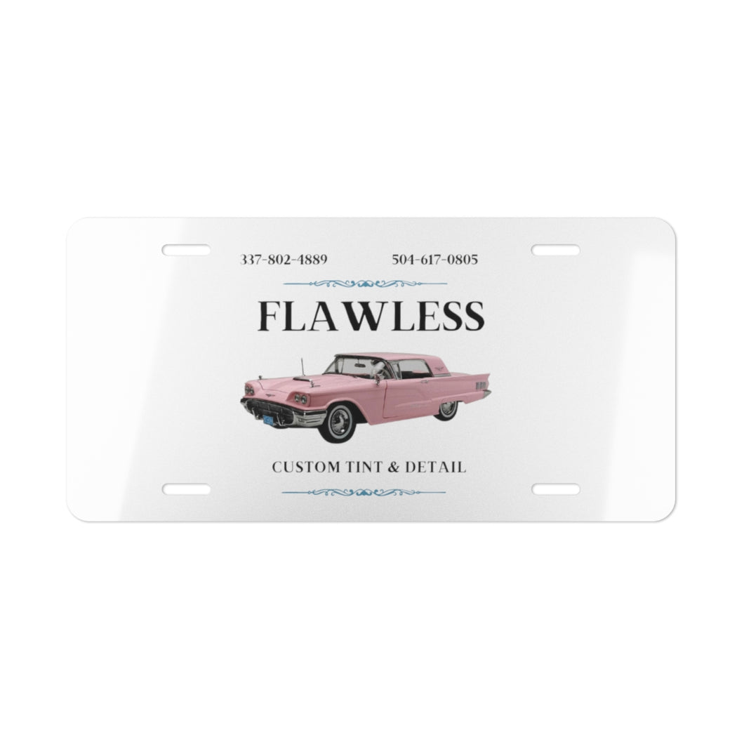 Flawless - Vanity Plate